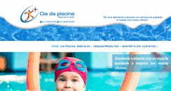 Desktop Screenshot of ciapiscina.com.br